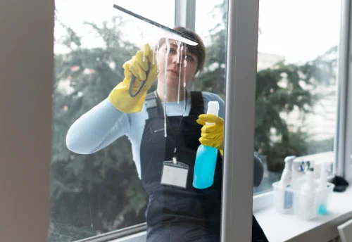 Nettoyage de vitres intérieures et extérieures à Sivry-Courtry